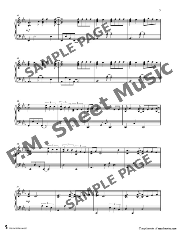 Cardigan (Intermediate Piano) By Taylor Swift - F.M. Sheet Music - Pop